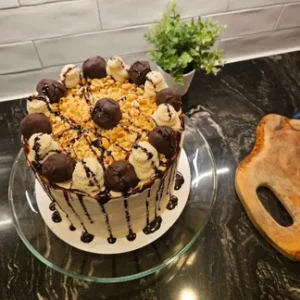 Peanut Butter Parfait Cake